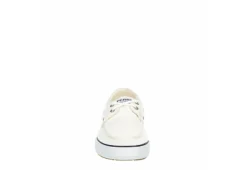 Sperry Mens Halyard 2-eye Sneaker - Off White -Best Shoes Specialty Store US 01 502276 02