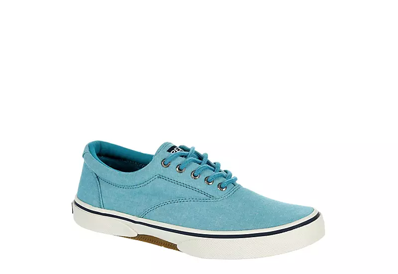 Sperry Mens Halyard Cvo Sneaker - Turquoise 1 Sperry Mens Halyard Cvo Sneaker - Turquoise
