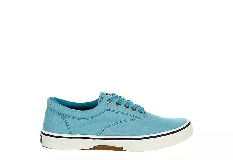 Sperry Mens Halyard Cvo Sneaker - Turquoise 2 Sperry Mens Halyard Cvo Sneaker - Turquoise - Image 2