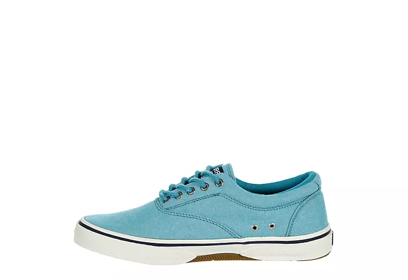 Sperry Mens Halyard Cvo Sneaker - Turquoise 4 Sperry Mens Halyard Cvo Sneaker - Turquoise - Image 4