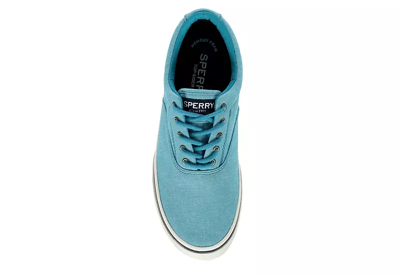 Sperry Mens Halyard Cvo Sneaker - Turquoise 6 Sperry Mens Halyard Cvo Sneaker - Turquoise - Image 6