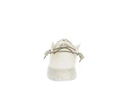 Heydude Mens Wally Slip On Sneaker - Ivory -Best Shoes Specialty Store US 01 502292 02