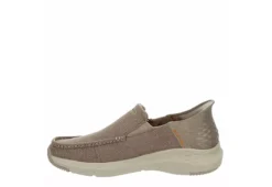 Skechers Mens Slip-ins Parson Slip On Sneaker - Brown -Best Shoes Specialty Store US 01 502297 03