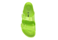 Birkenstock Mens Arizona Essentials Slide Sandal - Lime -Best Shoes Specialty Store US 01 502355 05