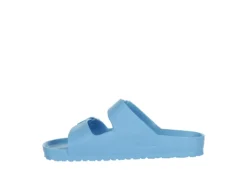 Birkenstock Mens Arizona Essentials Slide Sandal - Light Blue -Best Shoes Specialty Store US 01 502356 03