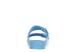 Birkenstock Mens Arizona Essentials Slide Sandal - Light Blue -Best Shoes Specialty Store US 01 502356 04
