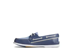 Sperry Mens Ao 2-eye Boat Shoe - Blue -Best Shoes Specialty Store US 01 502363 02