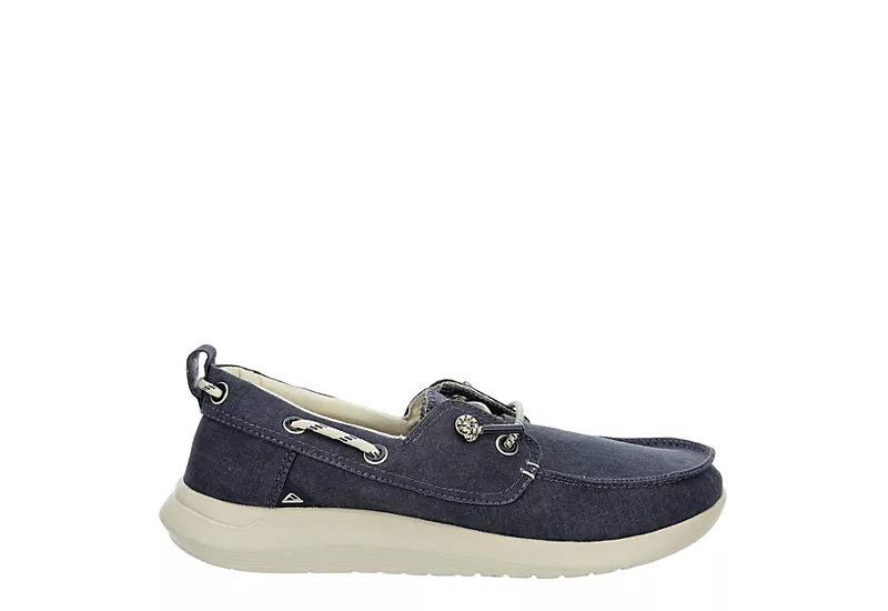 Reef Mens Swellsole Pier Boat Shoe - Navy 2 Reef Mens Swellsole Pier Boat Shoe - Navy - Image 2