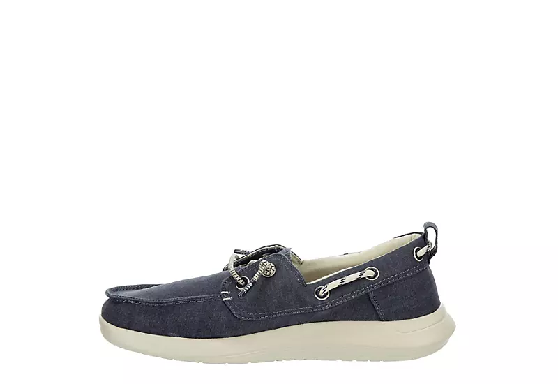 Reef Mens Swellsole Pier Boat Shoe - Navy 4 Reef Mens Swellsole Pier Boat Shoe - Navy - Image 4
