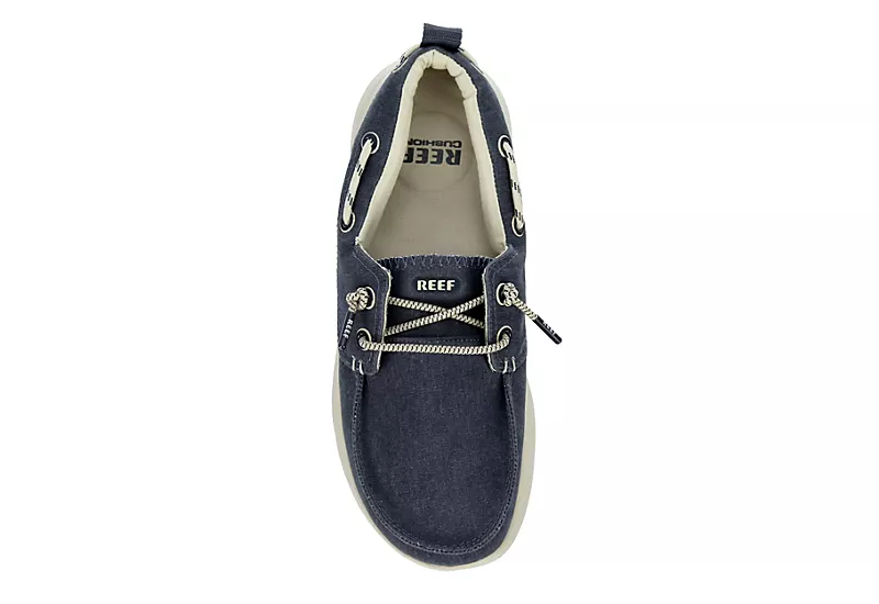 Reef Mens Swellsole Pier Boat Shoe - Navy 6 Reef Mens Swellsole Pier Boat Shoe - Navy - Image 6