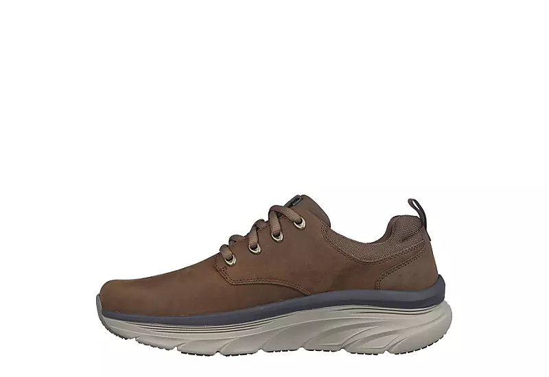 Skechers Mens Dlux Walker - Brown 3 Skechers Mens Dlux Walker - Brown - Image 3