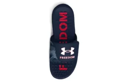 Under Armour Mens Ignite Pro Slide Sandal - Navy -Best Shoes Specialty Store US 01 502423 03