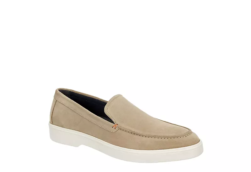 Franco Fortini Mens Conner Slip On Loafer Oxford - Taupe 1 Franco Fortini Mens Conner Slip On Loafer Oxford - Taupe