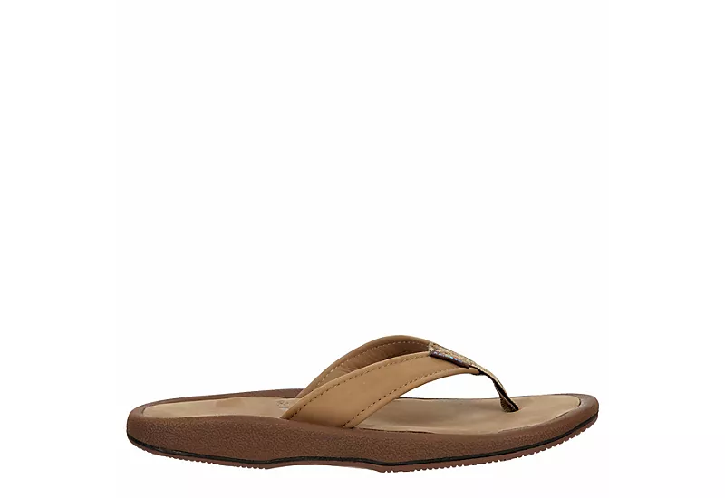 Rainbow Sandals Mens The Navigator Flip Flop Sandal - Brown 2 Rainbow Sandals Mens The Navigator Flip Flop Sandal - Brown - Image 2