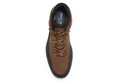 Cole Haan Mens Grand Hiker Waterproof Lace-up Boot - Brown -Best Shoes Specialty Store US 01 502453 03