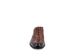 Vance Co Mens Bradley Cap Toe Oxford - Tan -Best Shoes Specialty Store US 01 502472 02