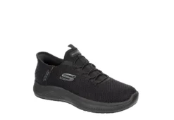 Skechers Womens Slip-ins Summits Enslee Slip Resistant Work Shoe - Black