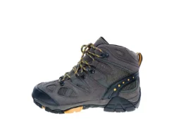 Bearpaw Mens Brock Waterproof Mid Hiking Boot - Taupe -Best Shoes Specialty Store US 01 502523 02