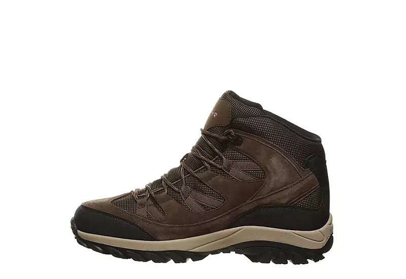 Bearpaw Mens Tallac Waterproof Mid Hiking Boot - Chocolate 3 Bearpaw Mens Tallac Waterproof Mid Hiking Boot - Chocolate - Image 3