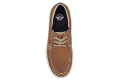 Dockers Mens Beacon Boat Shoes - Dark Tan -Best Shoes Specialty Store US 01 502541 04