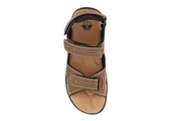 Dockers Mens Newpage Outdoor Sandals - Dark Tan -Best Shoes Specialty Store US 01 502564 04