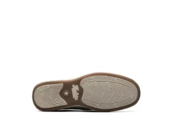 Florsheim Mens Lakeside Canvas Moc Toe Slip On Oxford - Sand -Best Shoes Specialty Store US 01 502786 06