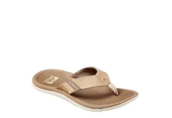 Reef Mens Santa Ana Flip Flp Sandal - Tan