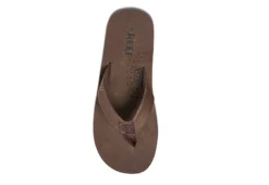 Reef Mens Draftsmen Flip Flop Sandal - Chocolate -Best Shoes Specialty Store US 01 502839 02
