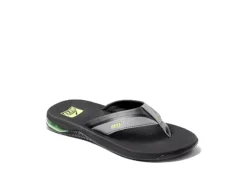 Reef Mens Anchor Flip Flop Sandal - Grey