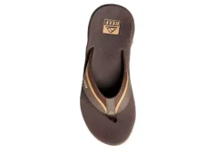Reef Mens Anchor Flip Flop Sandal - Brown -Best Shoes Specialty Store US 01 502843 02