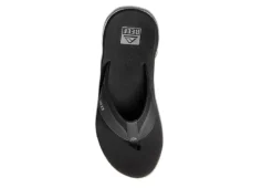Reef Mens Anchor Flip Flop Sandal - Black -Best Shoes Specialty Store US 01 502861 02