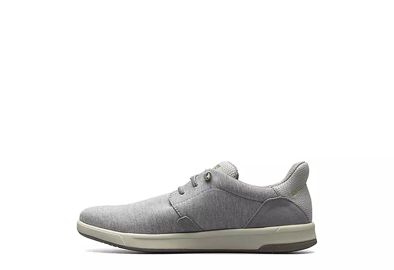 Florsheim Mens Crossover Canvas Plain Toe Slip On Sneaker - Grey 4 Florsheim Mens Crossover Canvas Plain Toe Slip On Sneaker - Grey - Image 4