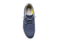 Florsheim Mens Crossover Canvas Plain Toe Slip On Sneaker - Navy 12 Florsheim Mens Crossover Canvas Plain Toe Slip On Sneaker - Navy -Best Shoes Specialty Store US 01 502873 05
