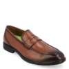 Vance Co Mens Keith Loafer Oxford - Chestnut