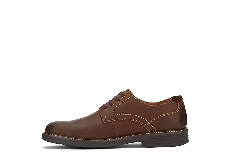 Dockers Mens Parkway Oxfords - Dark Brown 3 Dockers Mens Parkway Oxfords - Dark Brown - Image 3