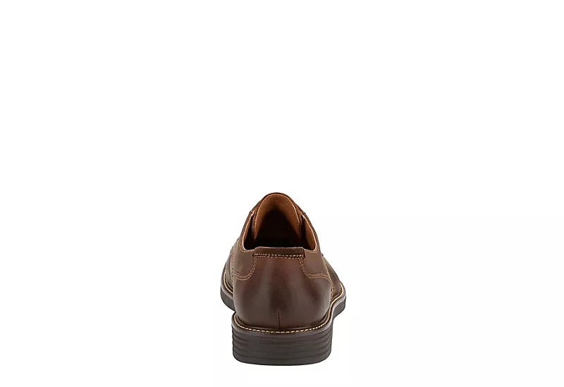 Dockers Mens Parkway Oxfords - Dark Brown 4 Dockers Mens Parkway Oxfords - Dark Brown - Image 4