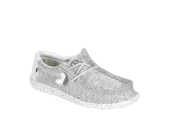 Heydude Mens Wally Slip On Sneaker - White