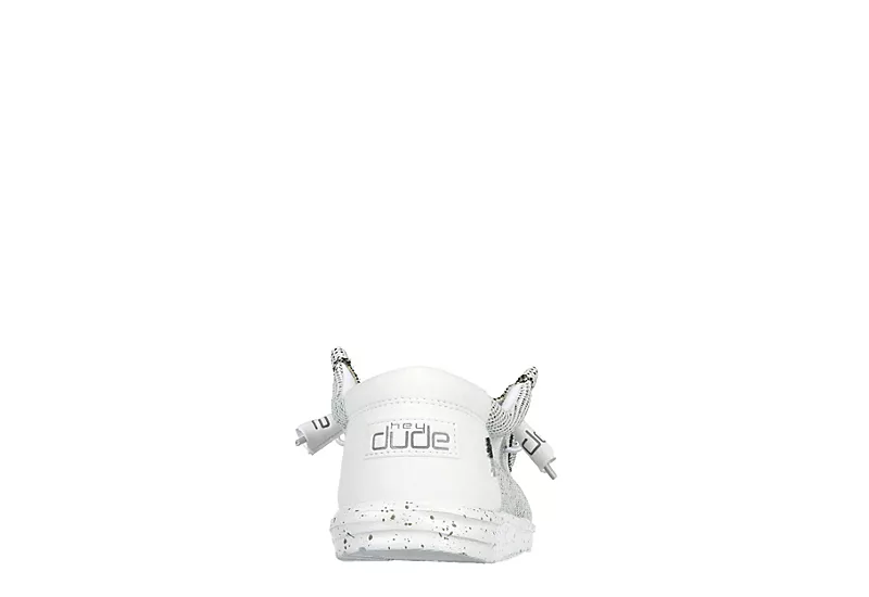 Heydude Mens Wally Slip On Sneaker - White 5 Heydude Mens Wally Slip On Sneaker - White - Image 5