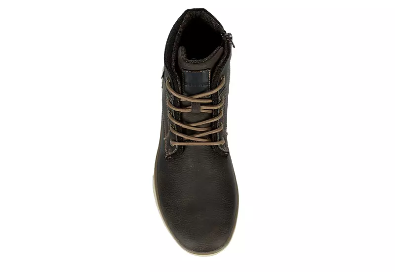 Day Five Mens Edge Mid Sneaker - Brown 6 Day Five Mens Edge Mid Sneaker - Brown - Image 6