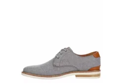 Florsheim Mens Highland Canvas Plain Toe Oxford - Grey -Best Shoes Specialty Store US 01 521078 03