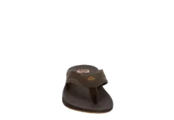 Reef Mens Fanning Flip Flop Sandal - Brown 9 Reef Mens Fanning Flip Flop Sandal - Brown -Best Shoes Specialty Store US 01 544010 02