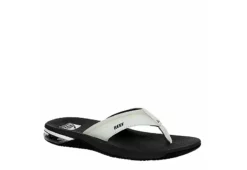 Reef Mens Anchor Flip Flop Sandal - White