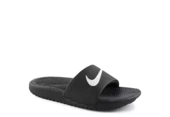 Nike Boys Kawa Slide Sandal - Black