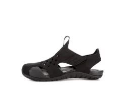 Nike Boys Sunray Protect 2 Outdoor Sandal - Black -Best Shoes Specialty Store US 01 550304 03