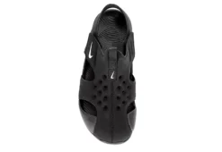 Nike Boys Sunray Protect 2 Outdoor Sandal - Black -Best Shoes Specialty Store US 01 550304 05