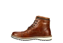 Franco Fortini Mens Blake Lace-up Boot - Cognac -Best Shoes Specialty Store US 01 561053 03