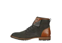 Restoration Mens Crush Lace-up Boot - Grey -Best Shoes Specialty Store US 01 561117 03