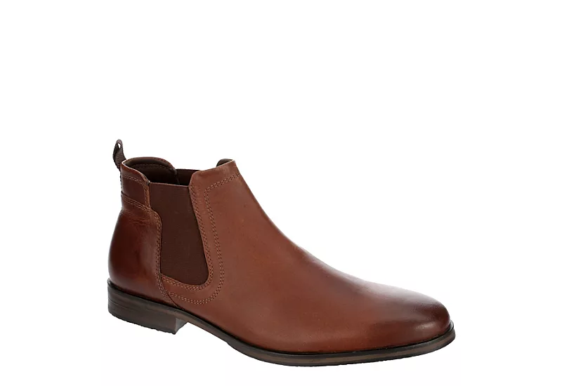 Franco Fortini Mens Ron Chelsea Boot - Brown 1 Franco Fortini Mens Ron Chelsea Boot - Brown