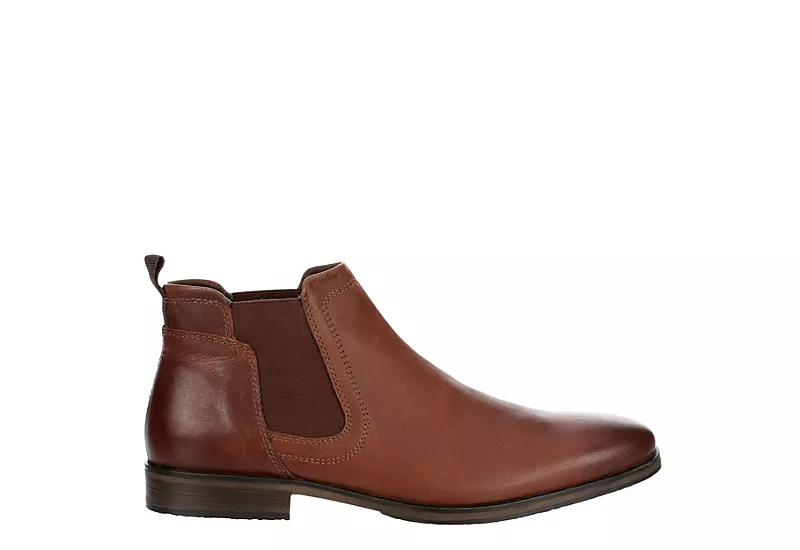 Franco Fortini Mens Ron Chelsea Boot - Brown 2 Franco Fortini Mens Ron Chelsea Boot - Brown - Image 2