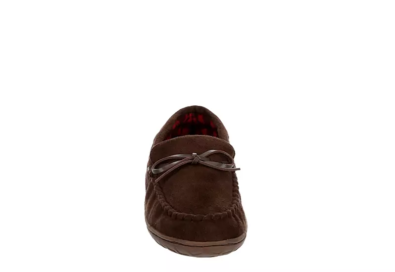 Restoration Mens Cabin Slipper - Dark Brown 3 Restoration Mens Cabin Slipper - Dark Brown - Image 3